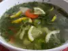 Вегетарианска супа с киноа
