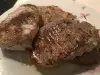 Вкусные сочные стейкие из шейки на сковороде гриль
