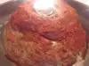 Вулкан с картофено пюре