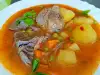 Veal Stew with Peas and Potatoes