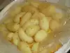 Задушени картофи с масло в плик