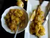 Stewed Apples Garnish for Baked Fish