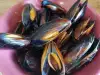 Stewed Mussels with Shells in White Wine