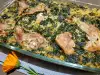 Oven-Roasted Rabbit with Rice and Spinach