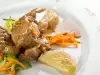 Rabbit Meat and Potato Dish