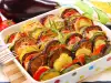 Baked Vegetables with Eggplant and Zucchini