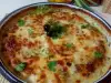 Casserole with Chicken, Vegetables and Cream
