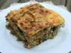 Zucchini, Eggplant and Minced Meat Casserole