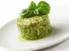 Risotto with Arugula and Spinach