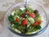 Зелена салата с броколи