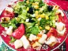 Zelena salata sa halumi sirom i kačkavaljem