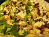 Zelena salata sa tunjevinom i pasuljem