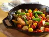Зеленчуци по китайски в тиган