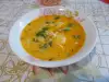 Овощной суп с картошкой, горошком и вермишелью
