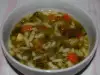 Supa od povrća sa orzo testeninom