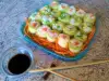 Зеленчуково суши с тиквички