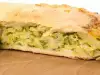 Хляб с плънка от сирене и тиквички